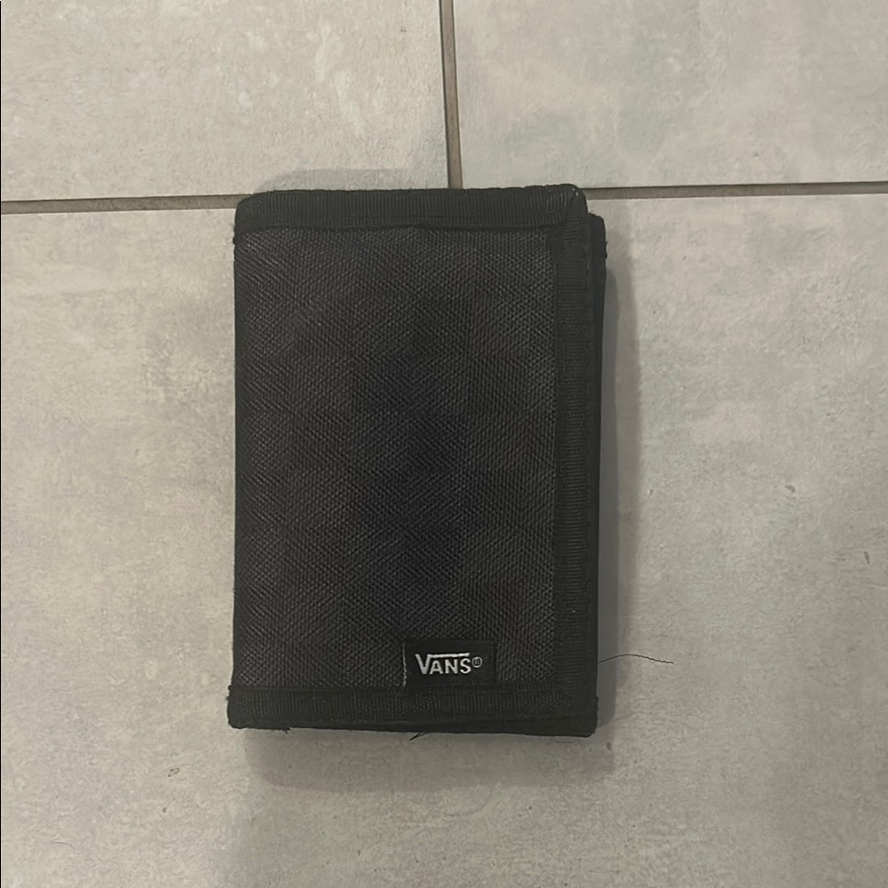 Vans Classic Black Tri-Fold Wallet